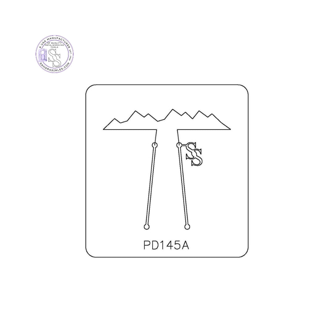 PANCAKE DIE PD145 MOUNTAINS